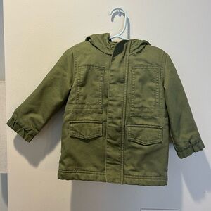Cat & Jack 18 Month Green Utility Jacket Green